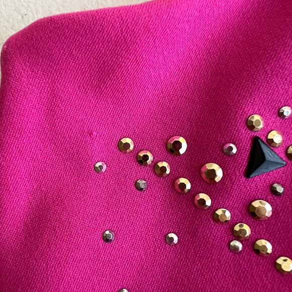 Lipsy London Bodycon Dress Women US 8 Pink Evening Sleeveless Barbiecore Party - Picture 10 of 14